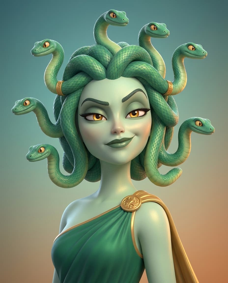 Portrait of Medusa