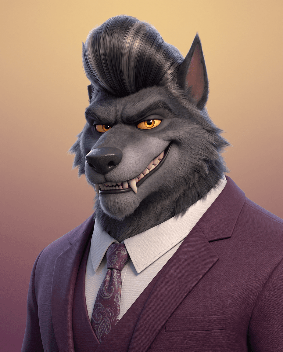 Portrait of Wally the Werewolf